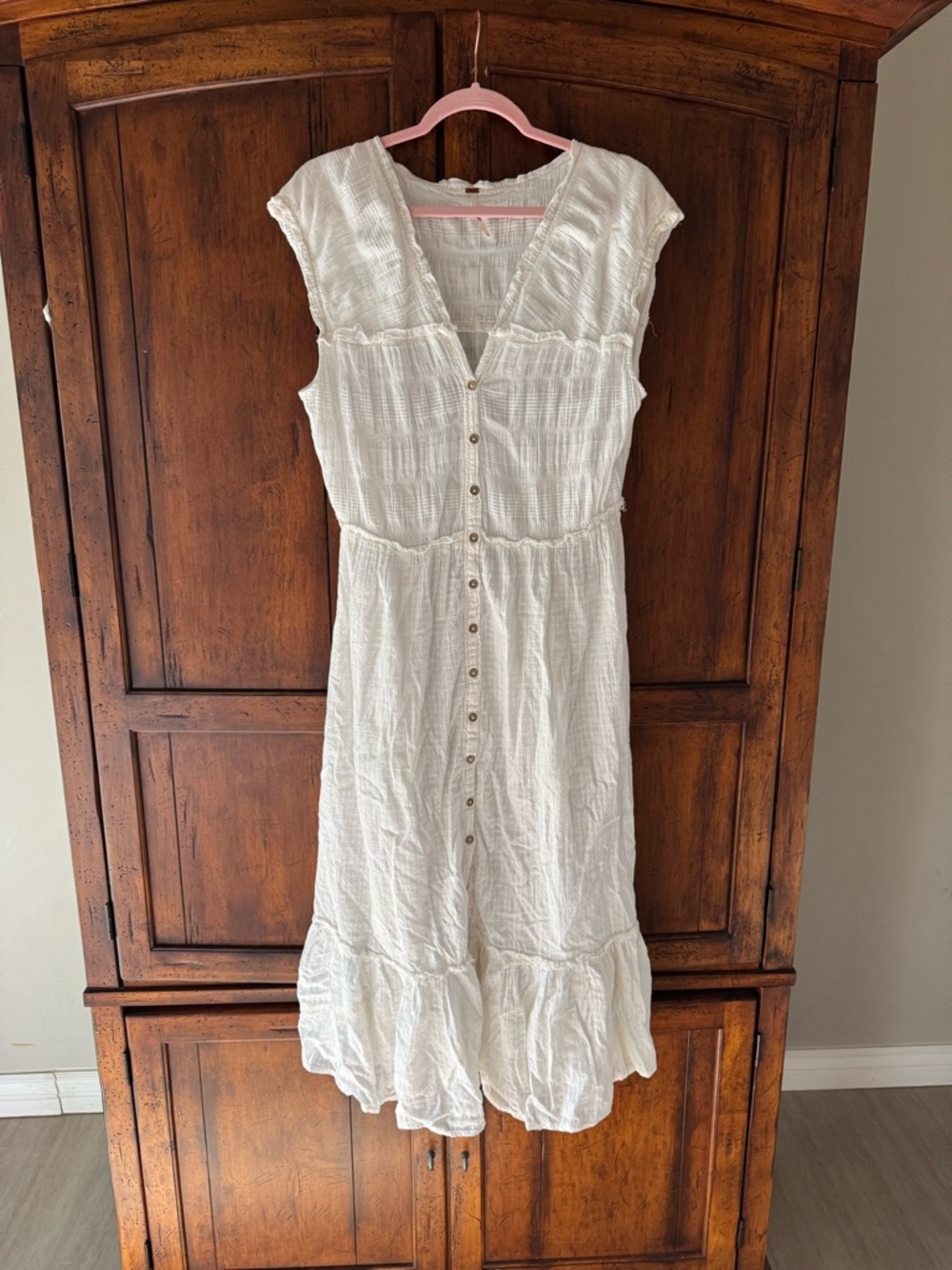Free People Desert Dazed Midi Dress Size Large - Picture 10 of 12